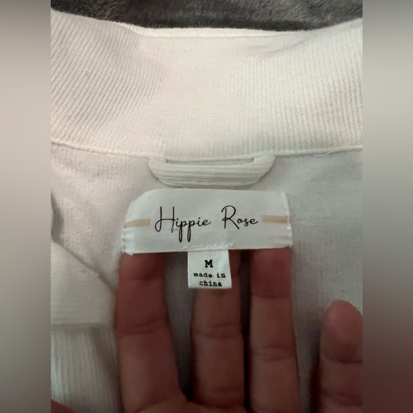 Hippie rose button up - Picture 2 of 6